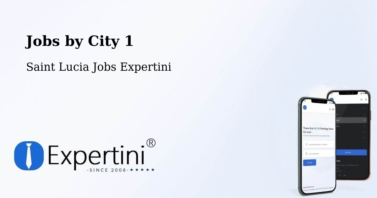 City Jobs in Saint Lucia - Expertini